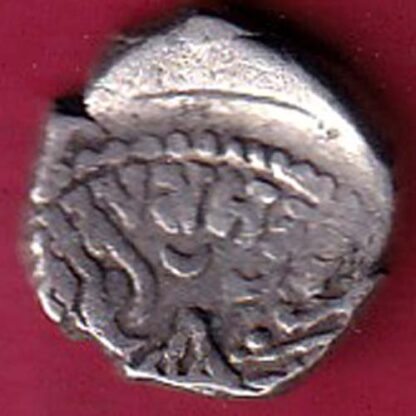 ANCIENT INDIA KSHATRAP DYNASTY KINGS PORTRAIT RARE SILVER COIN– FC2797 - Image 2