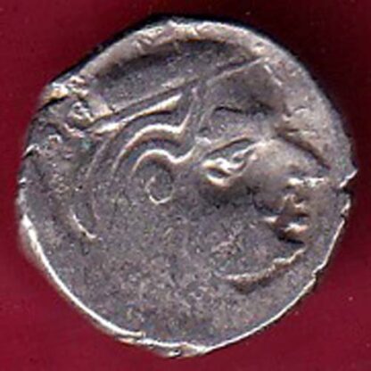 ANCIENT INDIA KSHATRAP DYNASTY KINGS PORTRAIT RARE SILVER COIN – S3401