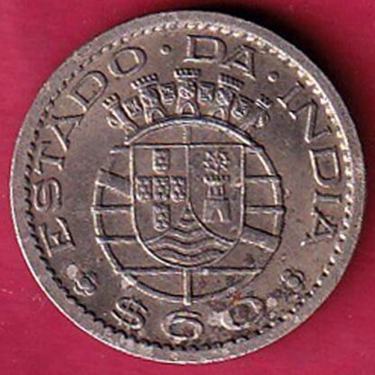 Portuguese India 60 Centavos 1959 – S3493