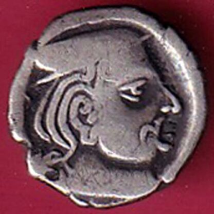 ANCIENT INDIA KSHATRAP DYNASTY KINGS PORTRAIT RARE SILVER COIN – S3507