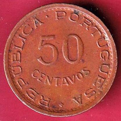 Republica Portuguesa 50 Centavos 1973  – S3511