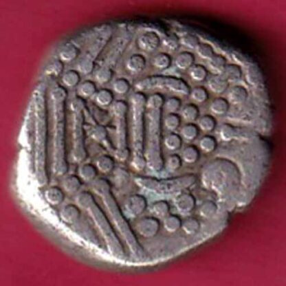 ANCIENT INDIA GADHAYA DYNASTY KING PORTRAIT COIN- F5620 - Image 2