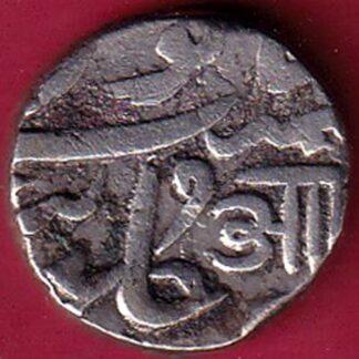 BARODA STATE  AANAND RAO gaikwad one ruppe silver coin-–FC2554