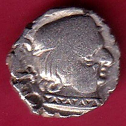 ANCIENT INDIA KSHATRAP DYNASTY KINGS PORTRAIT RARE SILVER COIN –F5739 - Image 2