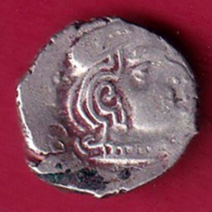 ANCIENT INDIA KSHATRAP DYNASTY KINGS PORTRAIT RARE SILVER COIN – F5790