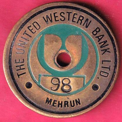 BANK TOKEN: THE UNITED WESTERN BANK LTD. MEHRUN – FC3062