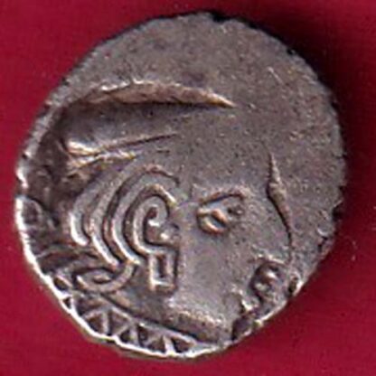 ANCIENT INDIA KSHATRAP DYNASTY KINGS PORTRAIT RARE SILVER COIN- FC2943