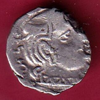 ANCIENT INDIA KSHATRAP DYNASTY KINGS PORTRAIT RARE SILVER COIN –F6071
