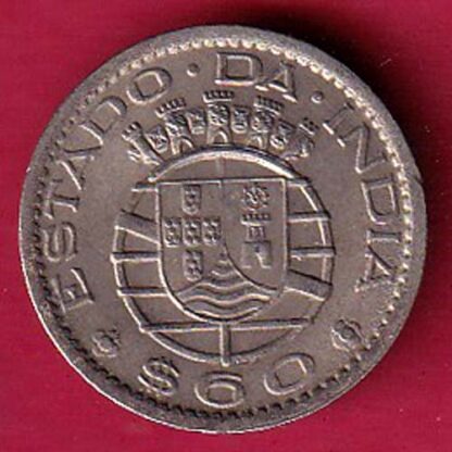 Portuguese India 60 Centavos 1959  - F6247
