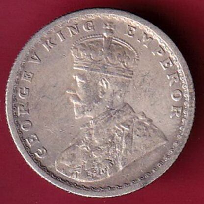 British India king geoge v 1936 HALF Rupee  -F6295