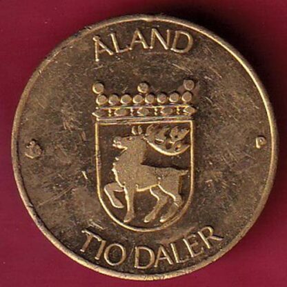 Finland 10 Markkaa Aland 1991 tio deler tio mark- FC3357 - Image 2