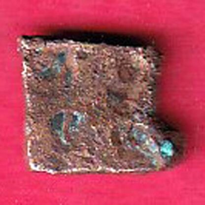 ancient cetral india copper punchmark ujjainy symbols on coin  – FC3399