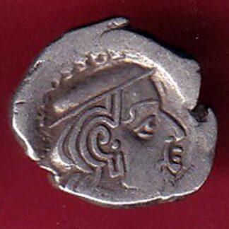 ANCIENT INDIA KSHATRAP DYNASTY KINGS PORTRAIT RARE SILVER COIN – F6335