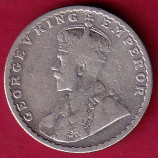 British India 1926 BOMBAY MINT   George V king Emperor HALF Rupee – FC3410