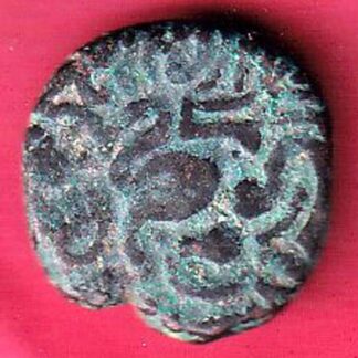 ANCIENT INDIA RAJA RAJ CHOLA CHOLA DYNASTY OCTOPUS MAN COIN – FC3498