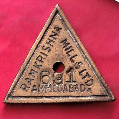 TOKEN: RAMKRISHNA MILLS LTD. AHMEDABAD NO.691 - F6627