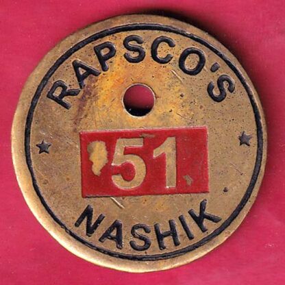 token: TOKEN : RAPSCO’S NASHIK 51  – F6726