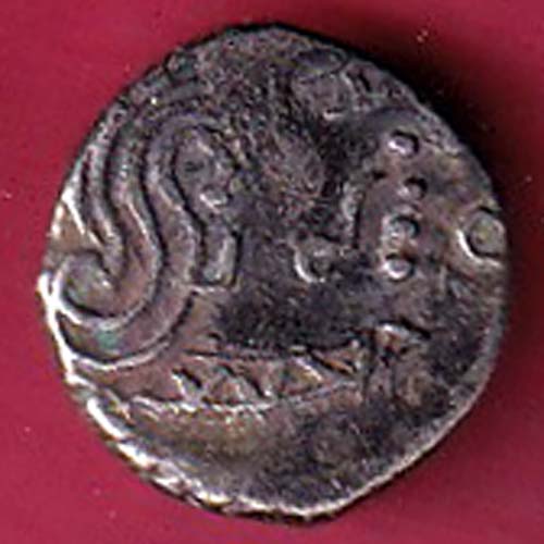 ANCIENT INDIA GUPTA DYNASTY KUMAR GUPTA KINGS PORTRAIT - F6835