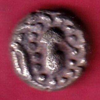 ANCIENT INDIA GADHAYA DYNASTY KING PORTRAIT COIN - FC3733