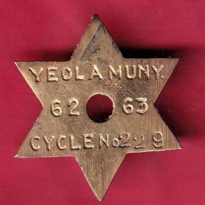 CYCLE TOKEN: YEOLA MUNCIPALITY CYCLE -FC3815
