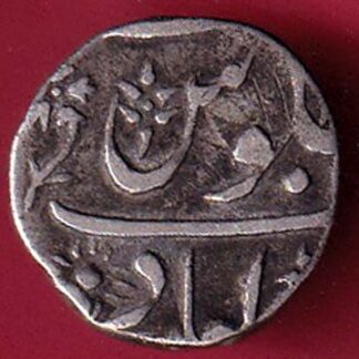 bombay presidency ah 1244 AHMEDABAD mint half rupee silver coin –FC3888