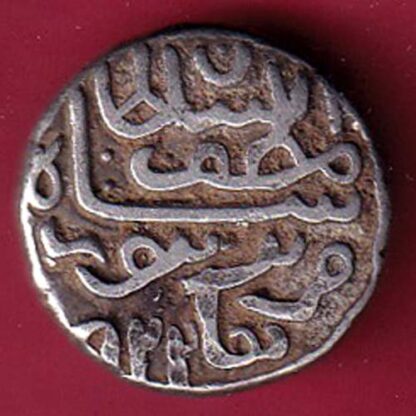 Gujarat sultan 822  Burhanpur mint  one tanka Weight – 7.06 gm  - F6960 - Image 2