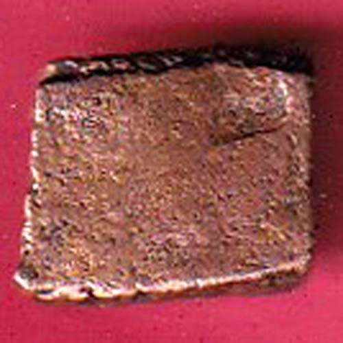 ancient cetral india copper punchmark ujjainy symbols on coin- F6967
