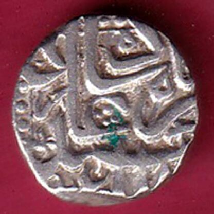 MUGHALS MOHD. AKBAR MAHMUDI SWASTIKA MARK SILVER COIN - F6968 - Image 2