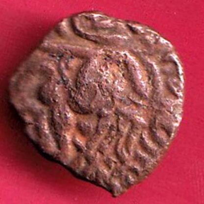 ANCIENT INDIA RAJA RAJ CHOLA CHOLA DYNASTY OCTOPUS MAN COIN – FC4236