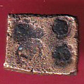 ancient cetral india copper punchmark ujjainy symbols on coin – FC4262