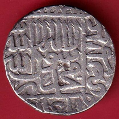 Delhi sultan islam shah GWALIORE MINT One TANKA silver coin – F7150