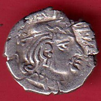 ANCIENT INDIA KSHATRAP DYNASTY KINGS PORTRAIT RARE SILVER COIN  – FC4423