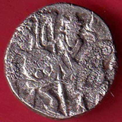 DELHI SULTAN SAMANT DEVA HORSE MAN & BULL TYPE COIN- FC4575 - Image 2