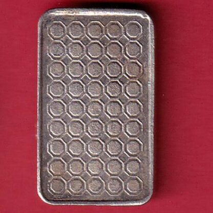 SILVER BAR: Weight – 10.75 gm: "KALASH WITH SWASTIKA MARK"  - FC4772 - Image 2