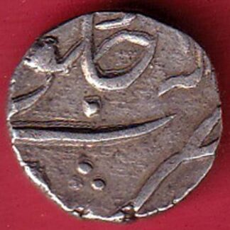 bombay presidency half rupee silver coin   - FC4844