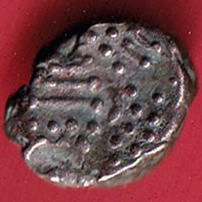 ANCIENT INDIA GADHAYA DYNASTY KING PORTRAIT COIN  - FC4801 - Image 2
