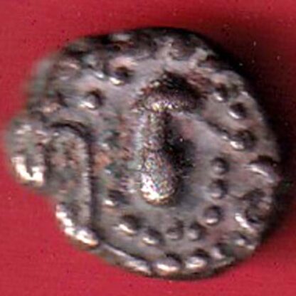 ANCIENT INDIA GADHAYA DYNASTY KING PORTRAIT COIN  - FC4801