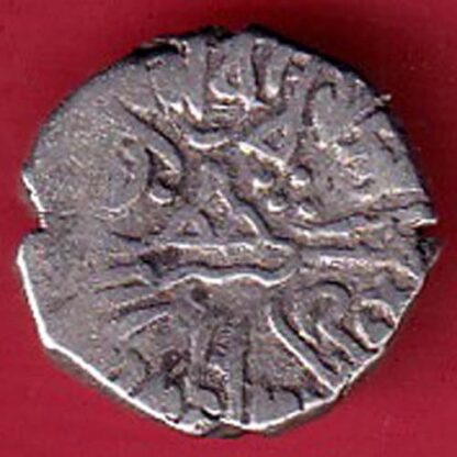 ANCIENT INDIA KSHATRAP DYNASTY KINGS PORTRAIT RARE SILVER COIN – FC4869 - Image 2