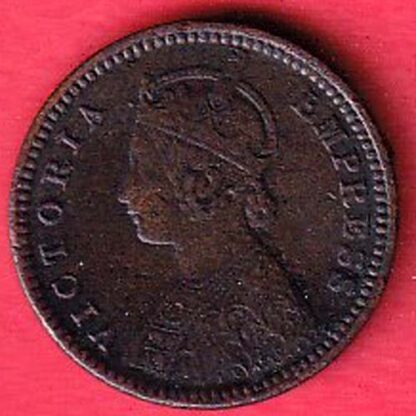 India-Princely States DEWAS 1/12 Anna victoria empress 1988- FC5033 - Image 2