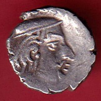 ANCIENT INDIA KSHATRAP DYNASTY KINGS PORTRAIT RARE SILVER COIN:- F7474