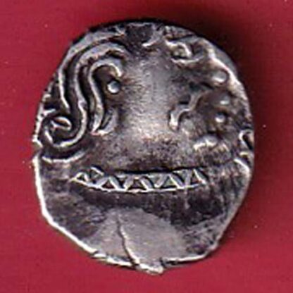 ANCIENT INDIA GUPTA DYNASTY KUMAR GUPTA KINGS PORTRAIT RARE SILVER BEUTIFUL COIN-  F7612
