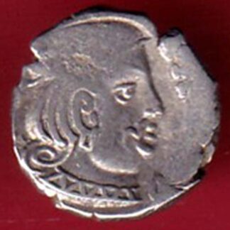 ANCIENT INDIA KSHATRAP DYNASTY KINGS PORTRAIT RARE SILVER COIN– F7485