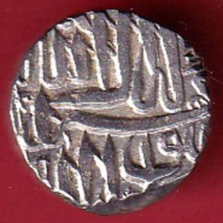 MUGHALS MOHD. AKBAR MAHMUDI SILVER COIN:- F7465