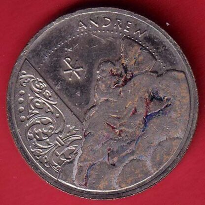 ELIZABETH II 1 DOLLAR FIJI 2012 ANDREW– f7578 - Image 2
