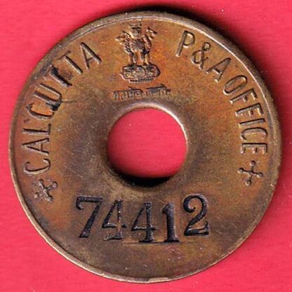 Token : CALCUTTA P&A OFFICE 74412 -  F7594