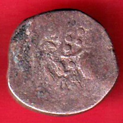 ANCIENT INDIA INDO SASSANIAN SRI HA SERIES RAJASTHAN RARE SILVER COIN – F7486 - Image 2