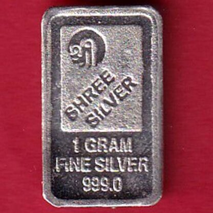 SILVER BAR : SHREE SILVER  BAR– F7536