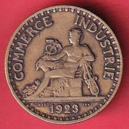 France 2 Francs Chambers of Commerce 1925:- F7467 - Image 2