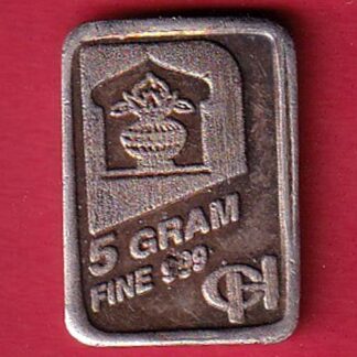 SILVER BAR Weight – 5.03 gm “CH'' – F7537
