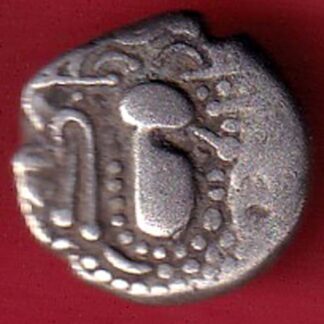 ANCIENT INDIA GADHAYA DYNASTY KING PORTRAIT COIN:- F7479